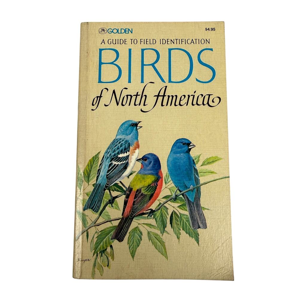 Birds of North America A Guide to Field Identification Golden Press book 1966
